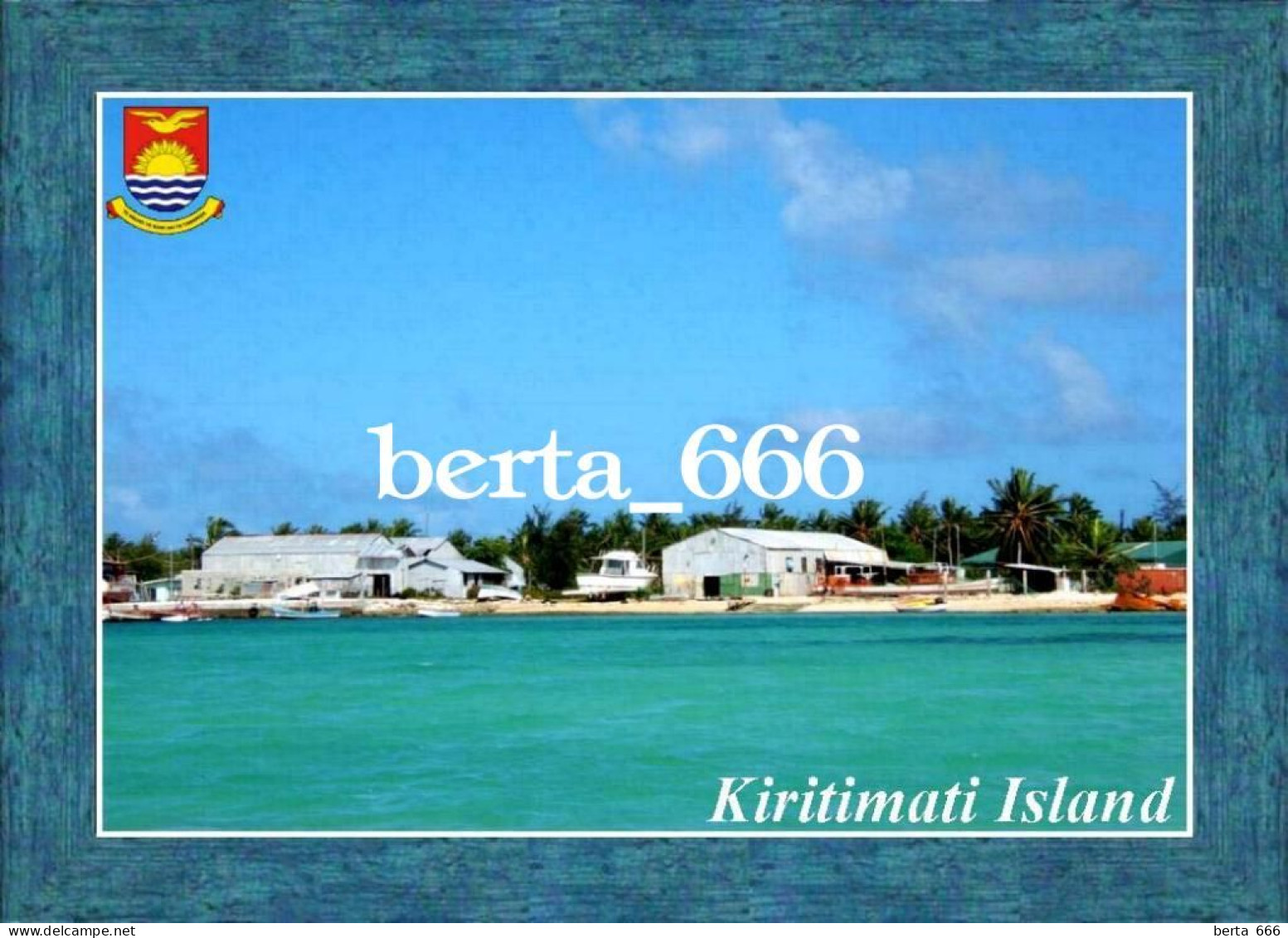 Kiribati Kiritimati Christmas Island New Postcard - Kiribati