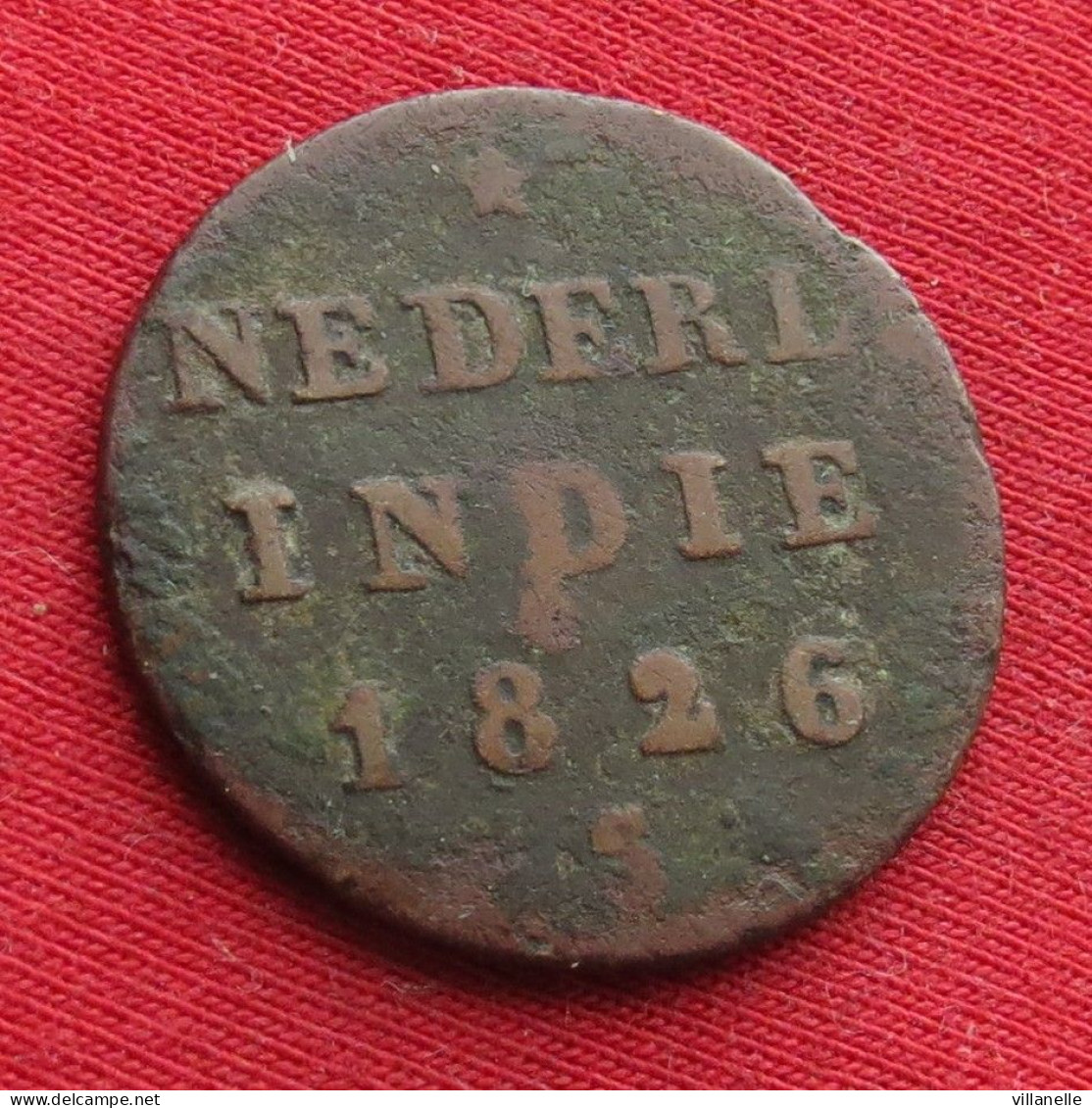 Netherlands India 1/2 Stuiver 1826 Nederland Indies W ºº - Andere - Azië