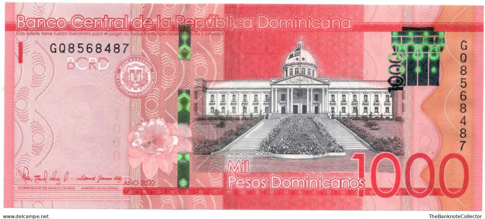 Dominican Republic 1000 Pesos 2019 P-193 UNC - Dominicaanse Republiek