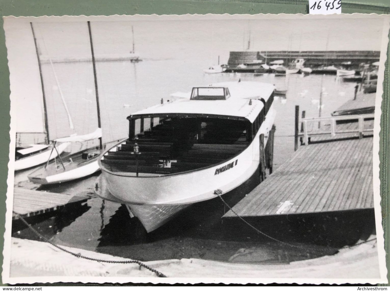 Lausanne - Au Port Le Transport De Passagewr « Romandie II » - Années 1950 (16'459) - Renens