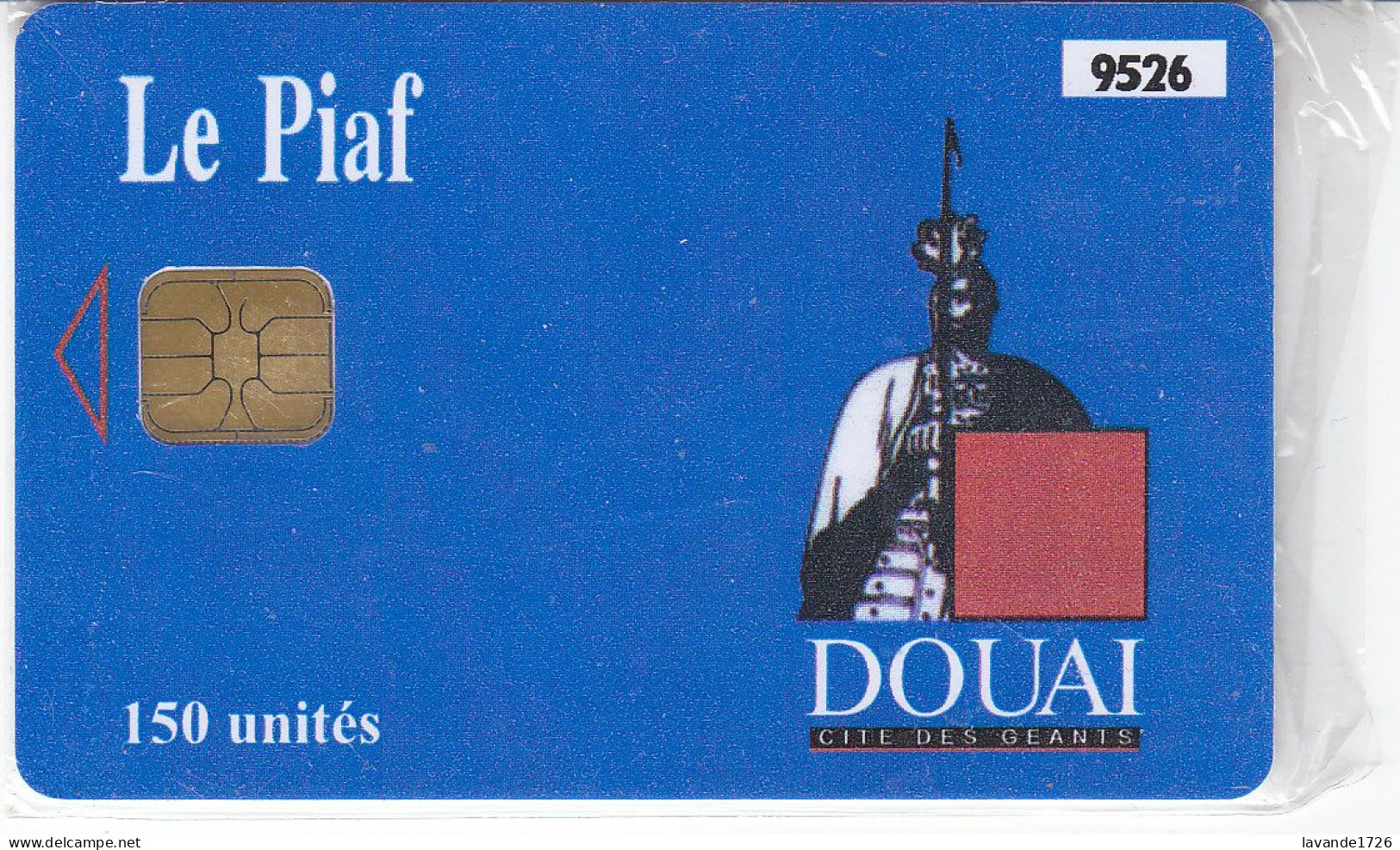 PIAF De DOUAI 150 Unites Date 03.2004     1000ex - PIAF Parking Cards