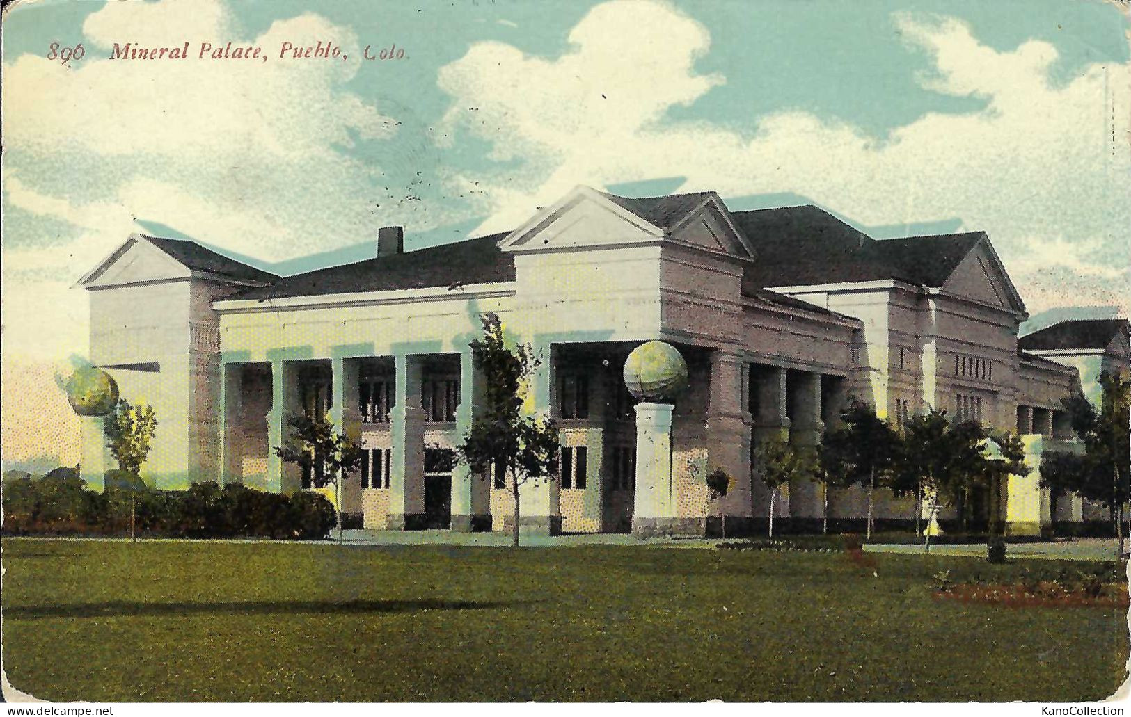 Pueblo, Col., Mineral Palace, Gelaufen - Sonstige & Ohne Zuordnung