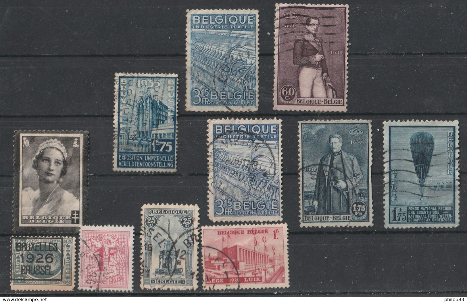 Lot Oblitérés 11 Timbres YT 164 PRE141 302 304 320 354 389 415 485 769 859 - Sonstige & Ohne Zuordnung