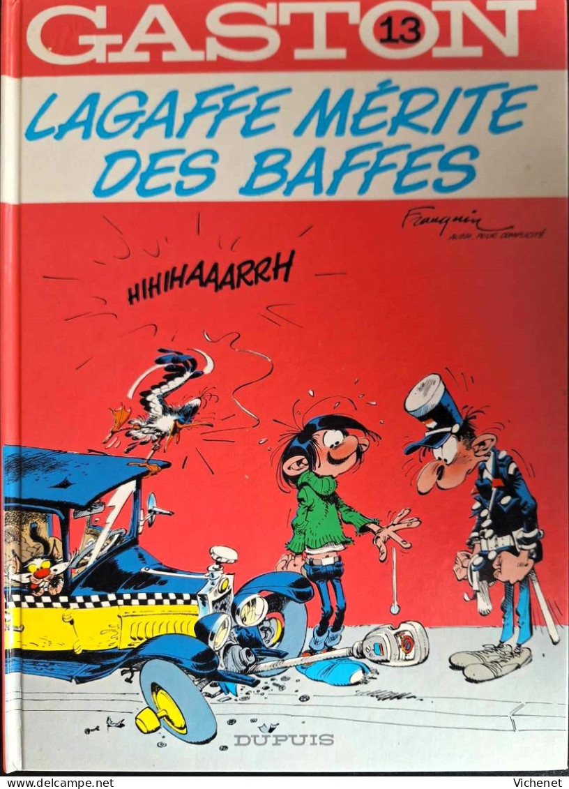 Gaston - 13 - Lagaffe Mérite Des Baffes - Franquin - Gaston