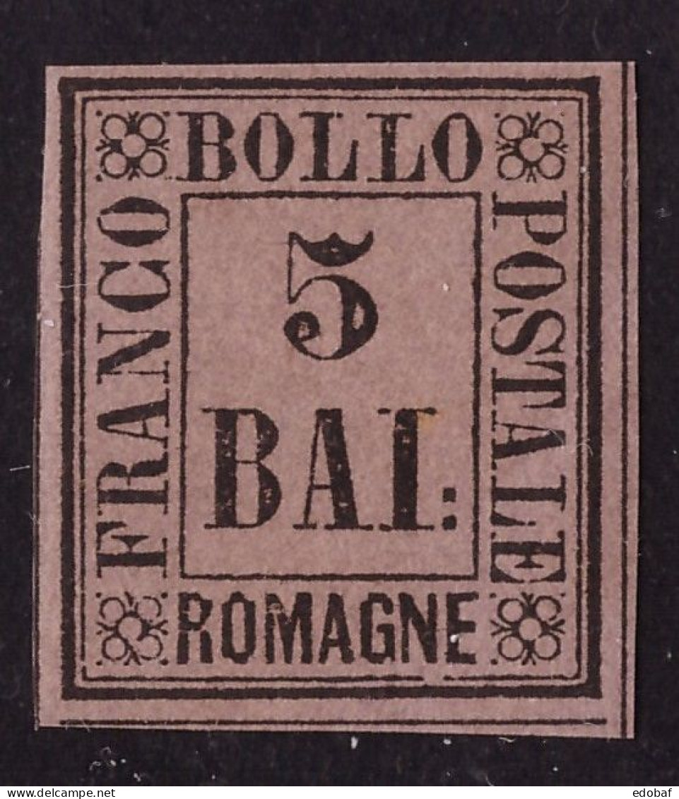 Italia Romagne, 5 Baj Violetto Nuovo *     -FY47 - Romagne