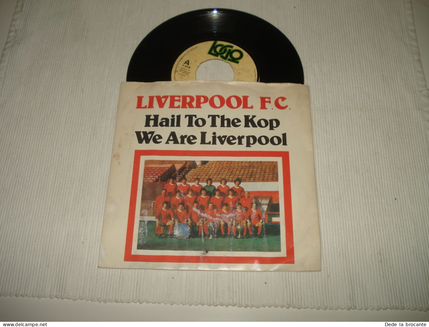 B14 / Liverpool Football Club Hail To The Kop - Logo – GO 339 - UK 1978  VG++/VG - Rock