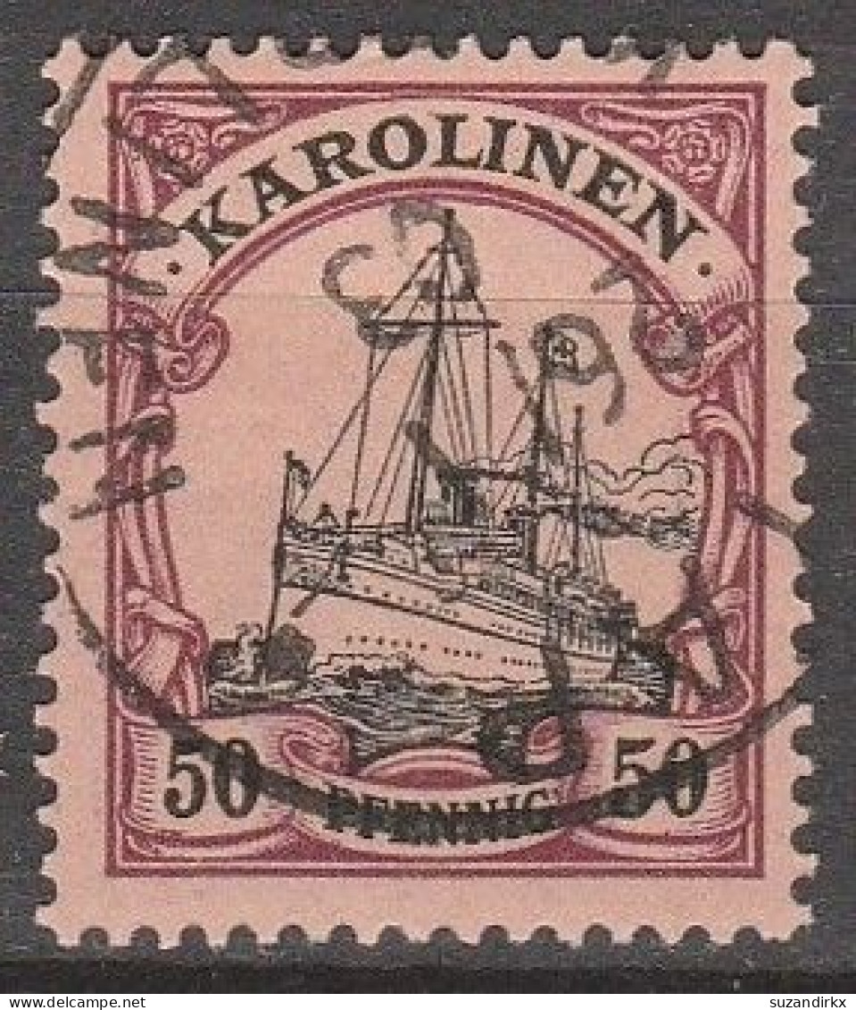 Karolinen     .    Michel   .    14    .     O      .     Gestempelt - Caroline Islands