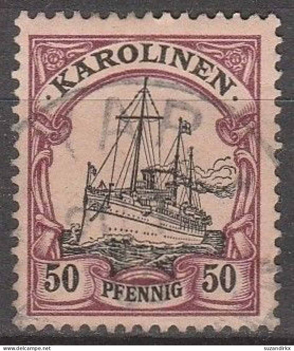 Karolinen     .    Michel   .    14    .     O      .     Gestempelt - Caroline Islands