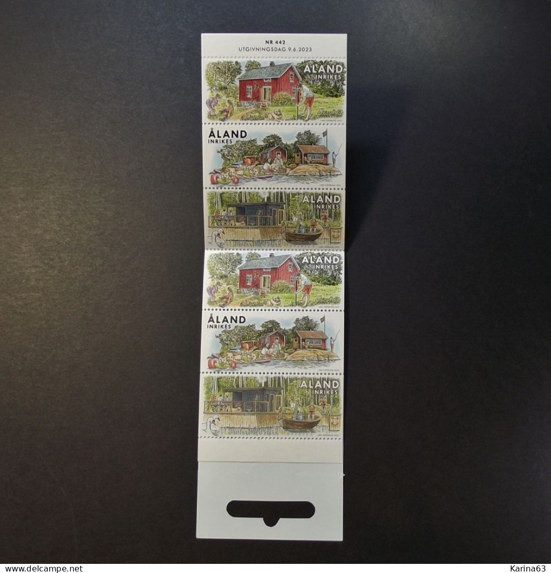 Aland - 2023 -  Summer Cottages - Complete Set - Postfrisch - Aland