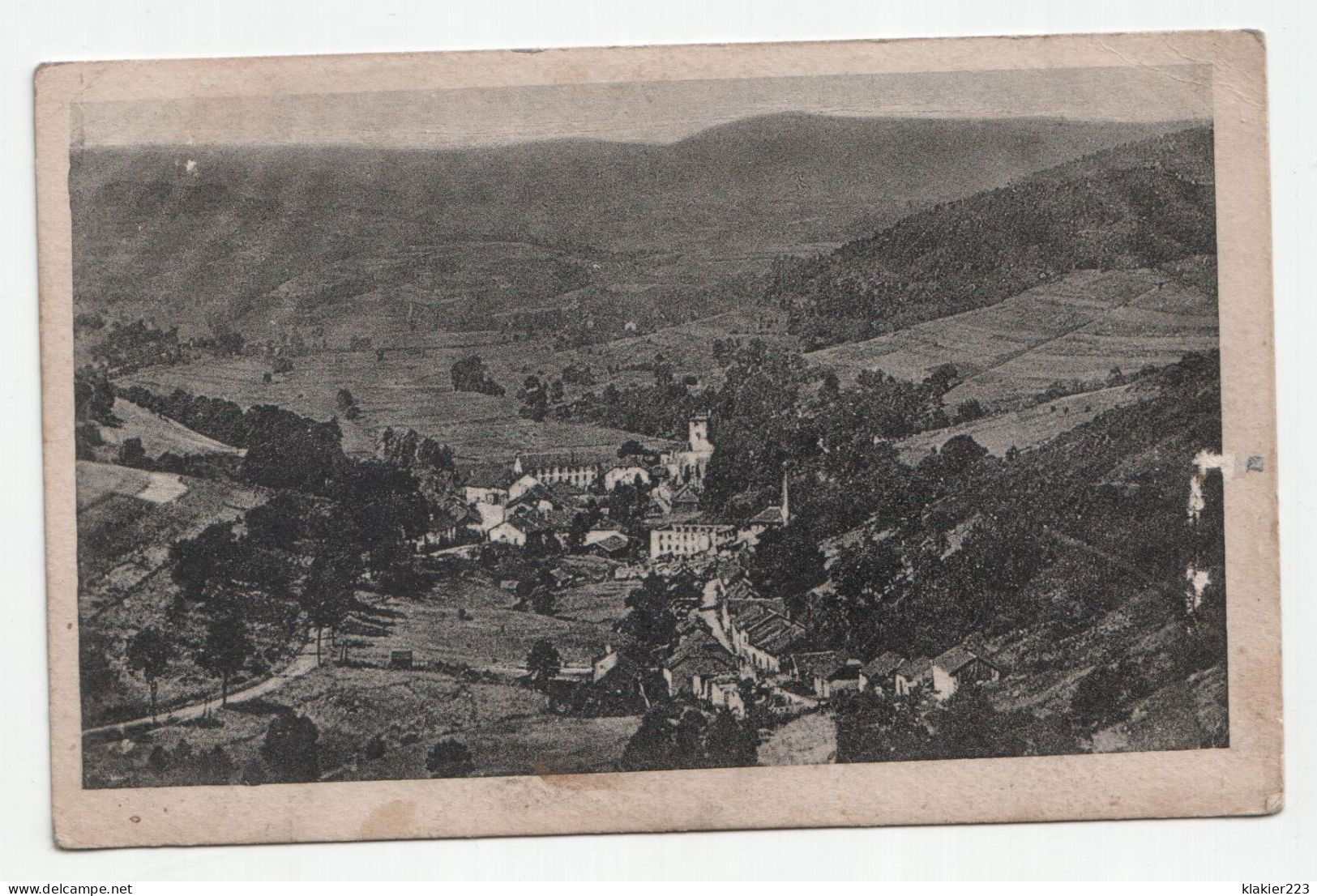 Berglandschaft. Jahr 1916 - Arbres