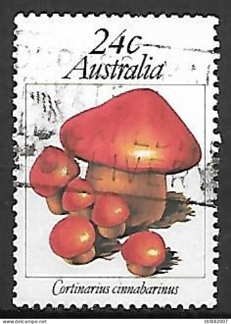 AUSTRALIE   -  1981.   Champignon.  Cortinaire.  Oblitéré - Hongos