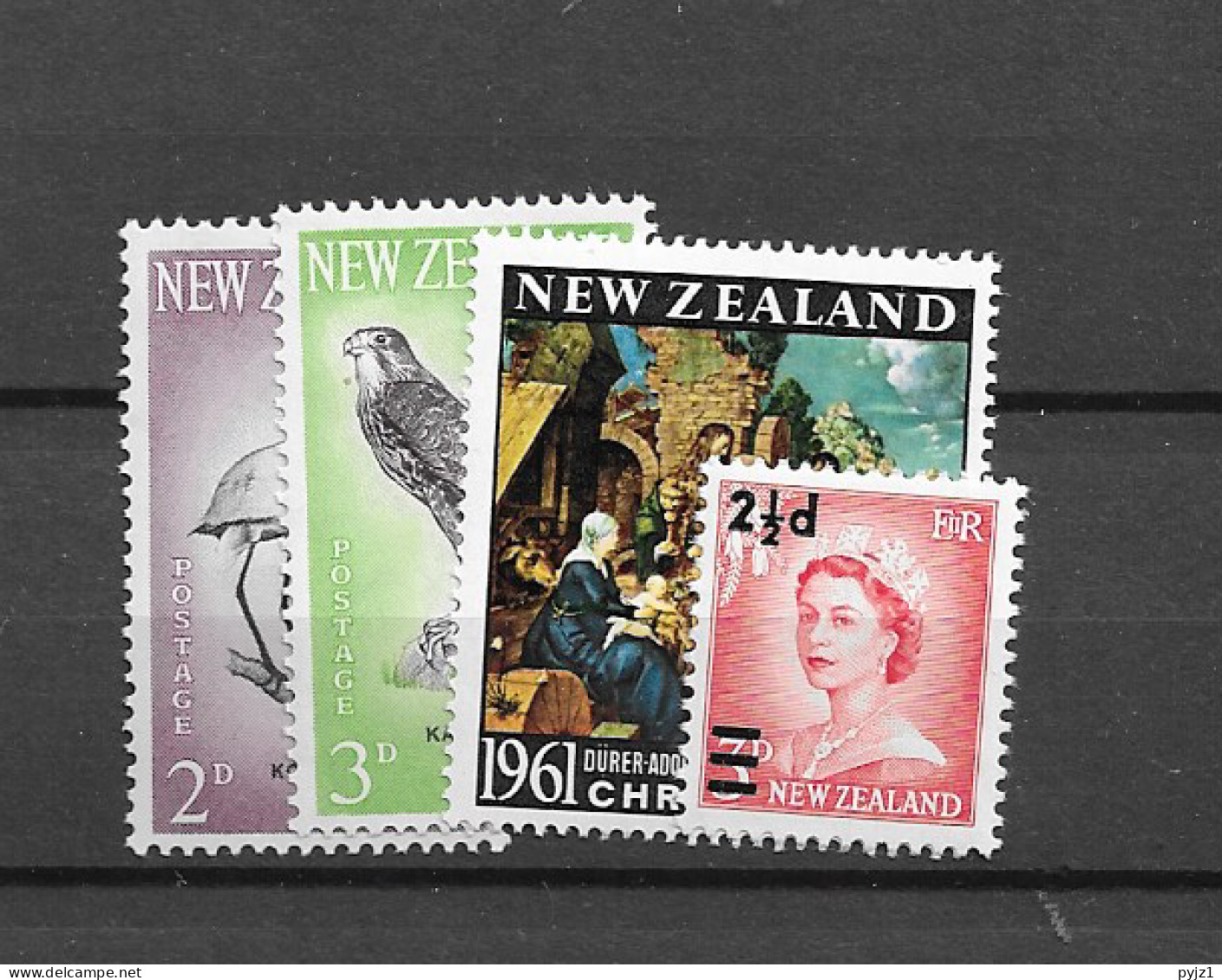 1961 MNH New Zealand Year Collection Postfris** - Komplette Jahrgänge