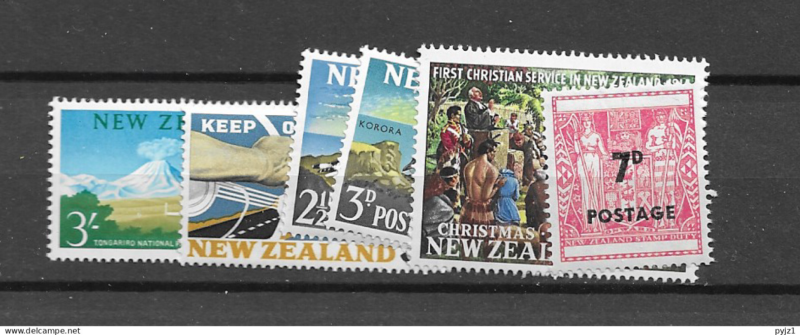 1964 MNH New Zealand Year Collection Postfris** - Volledig Jaar