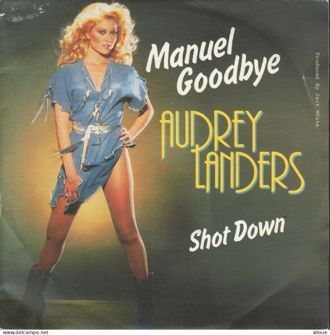 AUDREY LANDERS - FRENCH SG - MANUEL GOODBYE + 1 - Disco & Pop