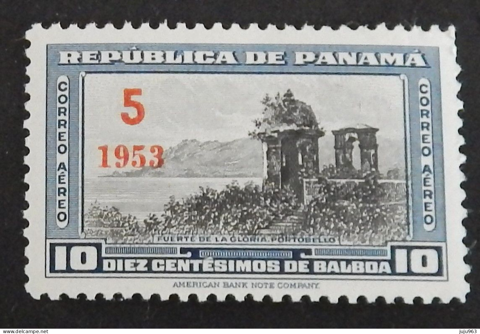 PANAMA YT PA 123 NEUF*MH "PORTE DE LA GLOIRE" ANNÉE 1953 - Panama