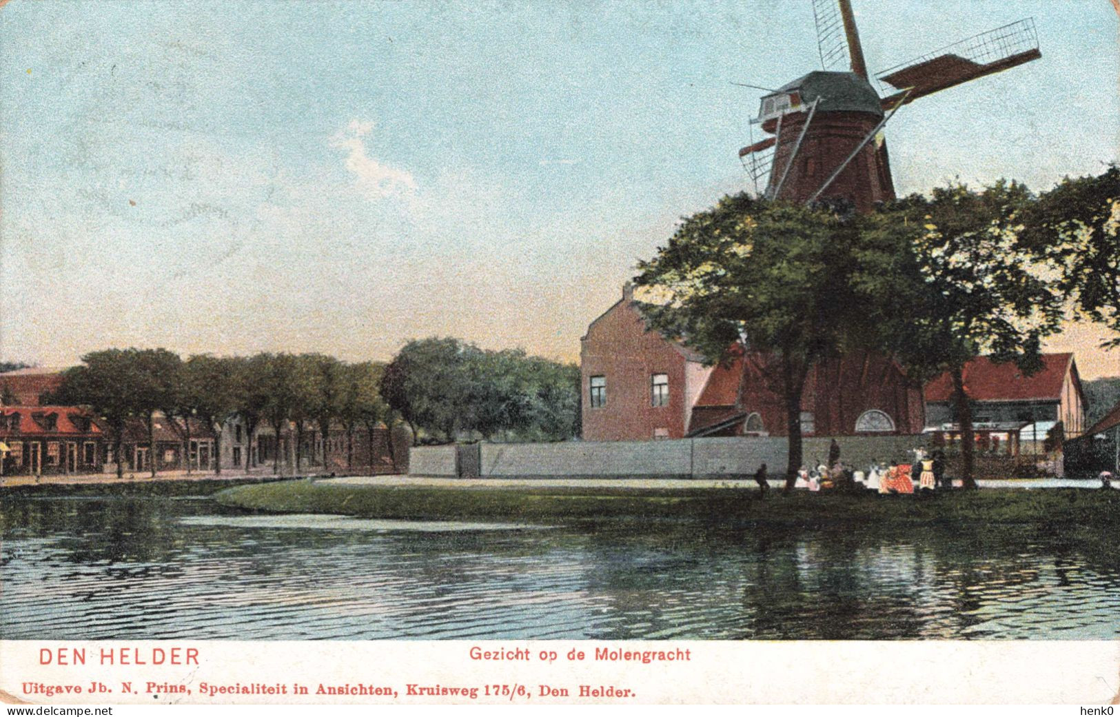 Den Helder Molengracht Met Molen PM3152 - Den Helder