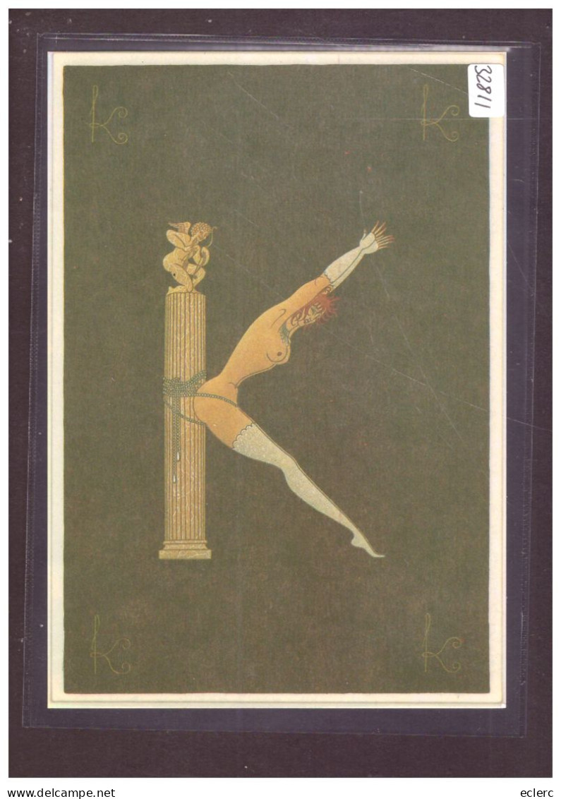 FORMAT 10x15cm - LA FEMME ET L'ALPHABET - PAR ROMAIN DE TIRTOFF ( ERTE )  - TB - Collezioni E Lotti