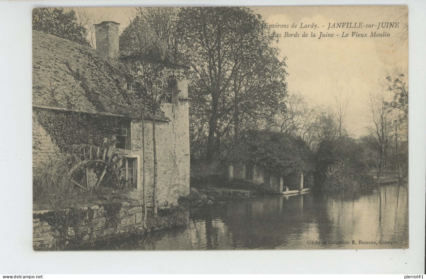 LARDY (environs) - JANVILLE SUR JUINE - Les Bords De La Juine - Le Vieux Moulin - Lardy