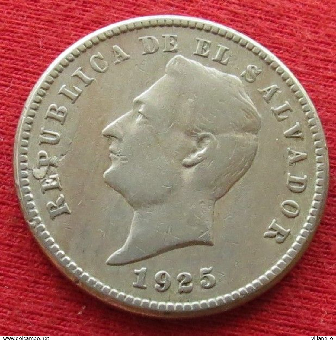 El Salvador 10 Centavos 1925 W ºº - Salvador