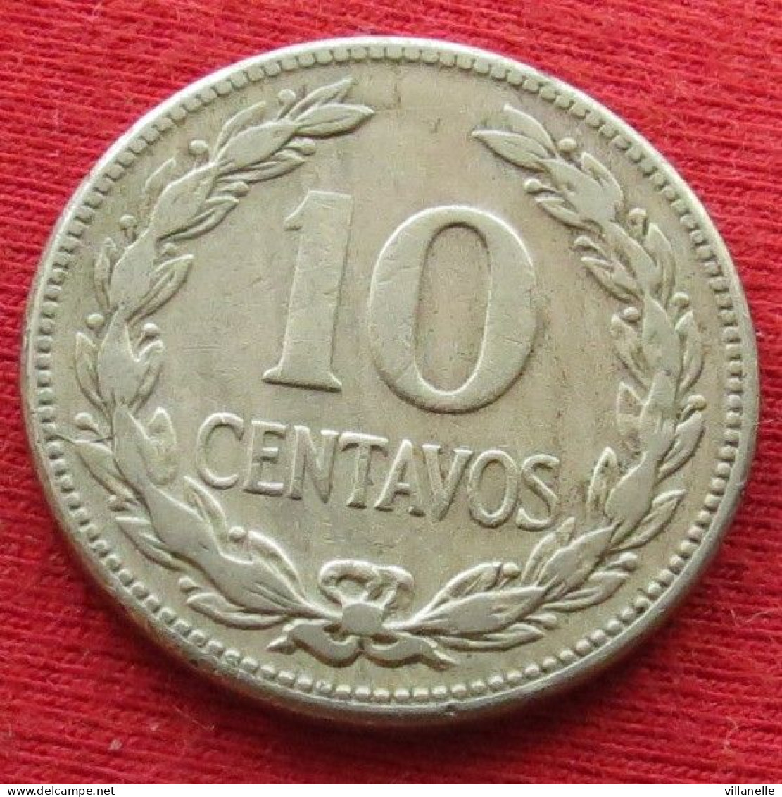 El Salvador 10 Centavos 1925 W ºº - Salvador