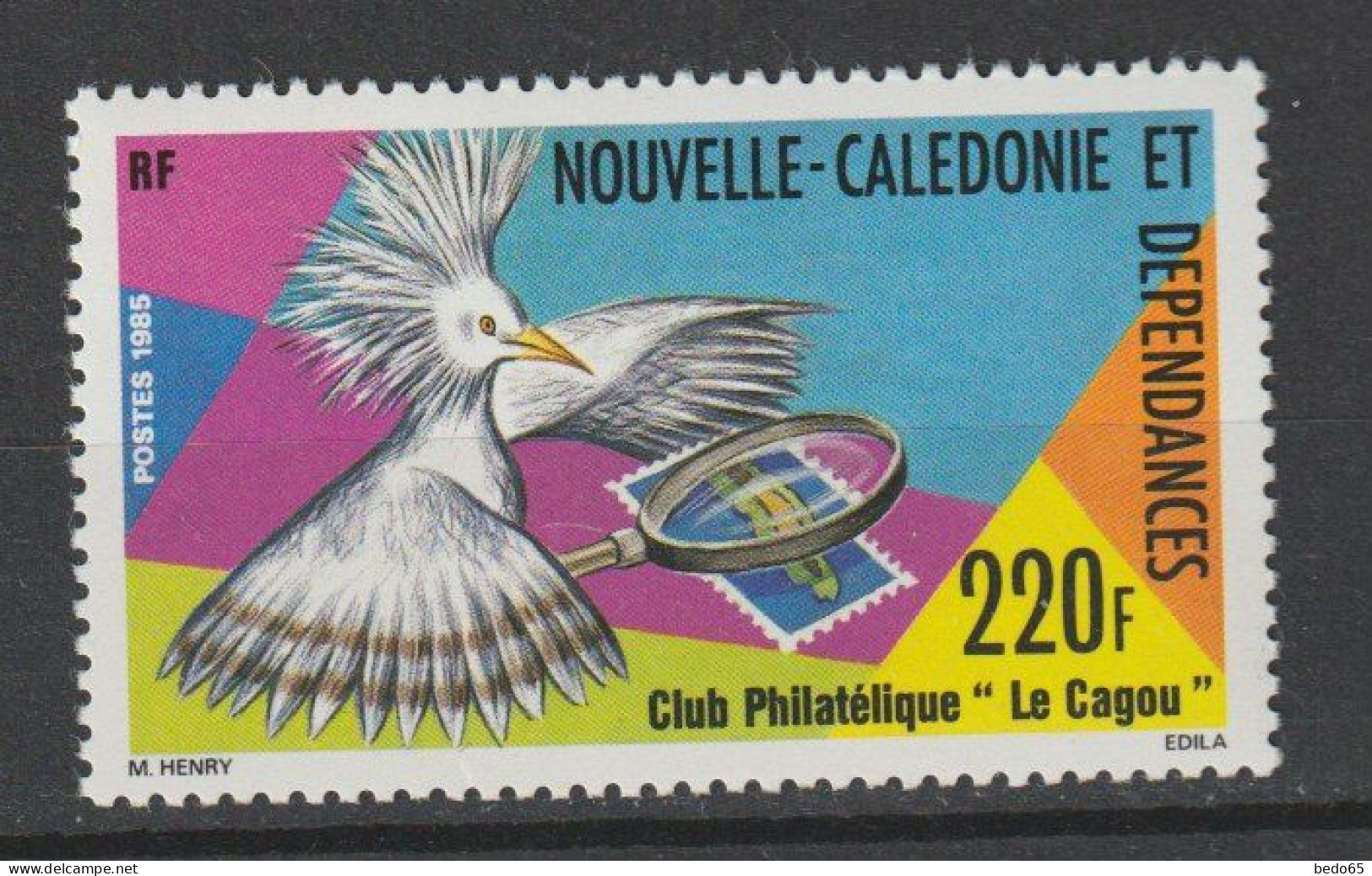 NOUVEL-CALEDONIE   N ° 504 NEUF** LUXE - Neufs