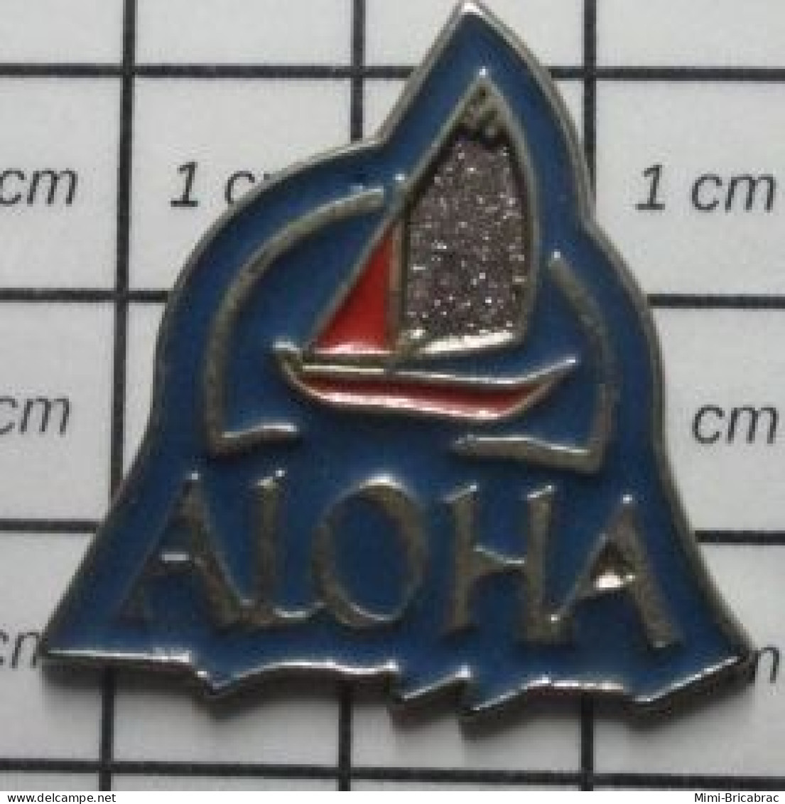 2120 Pin's Pins / Beau Et Rare / BATEAUX / VOILIER ALOHA - Bateaux