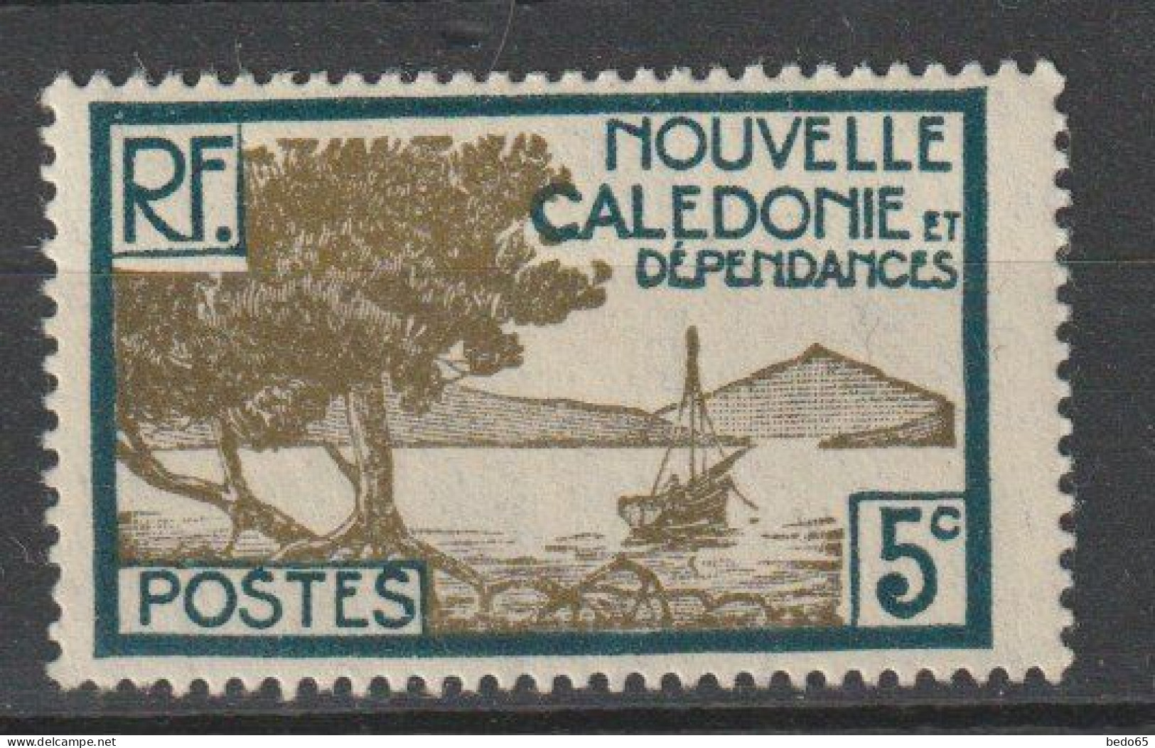 NOV-CALEDONIE  N° 142 NEUF** LUXE - Unused Stamps