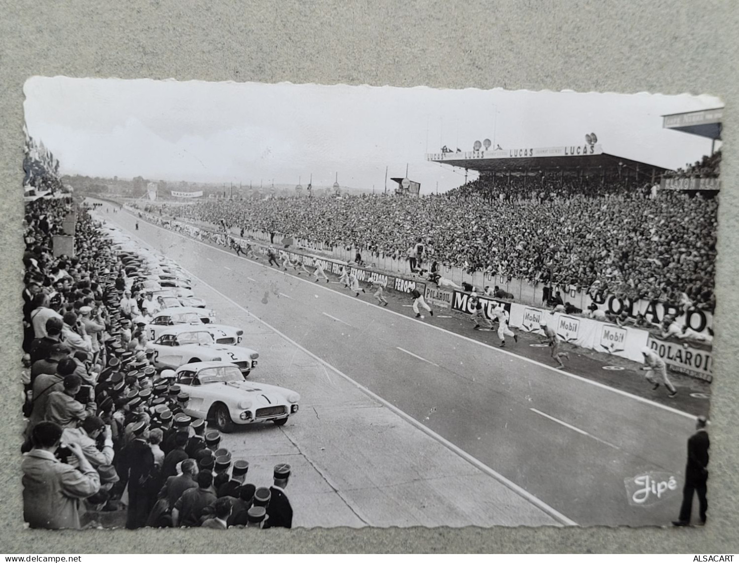 Le Mans , Circuit Des 24 Heures , Le Départ , Cachet 1961 - Le Mans