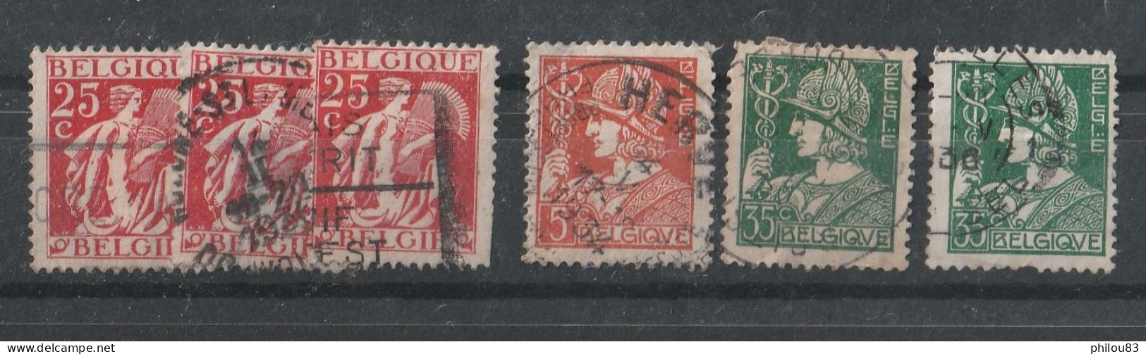 Lot YT 327-339-340 - 1932 Ceres Und Mercure