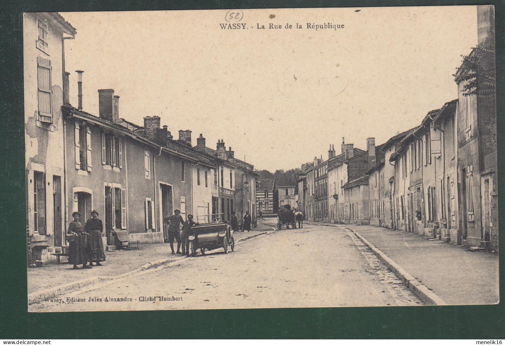 CP - 52 - Wassy - Rue De La République - Wassy