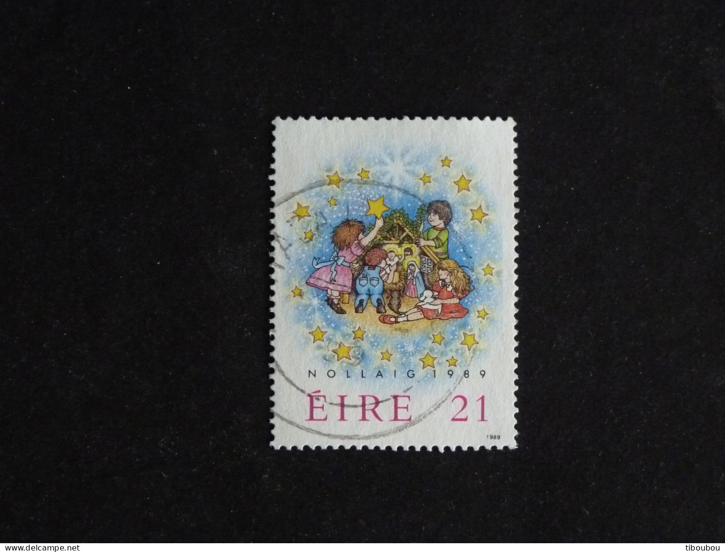 IRLANDE IRELAND EIRE YT 700 OBLITERE - NOEL CHRISTMAS / ENFANTS PREPARANT LA CRECHE - Used Stamps