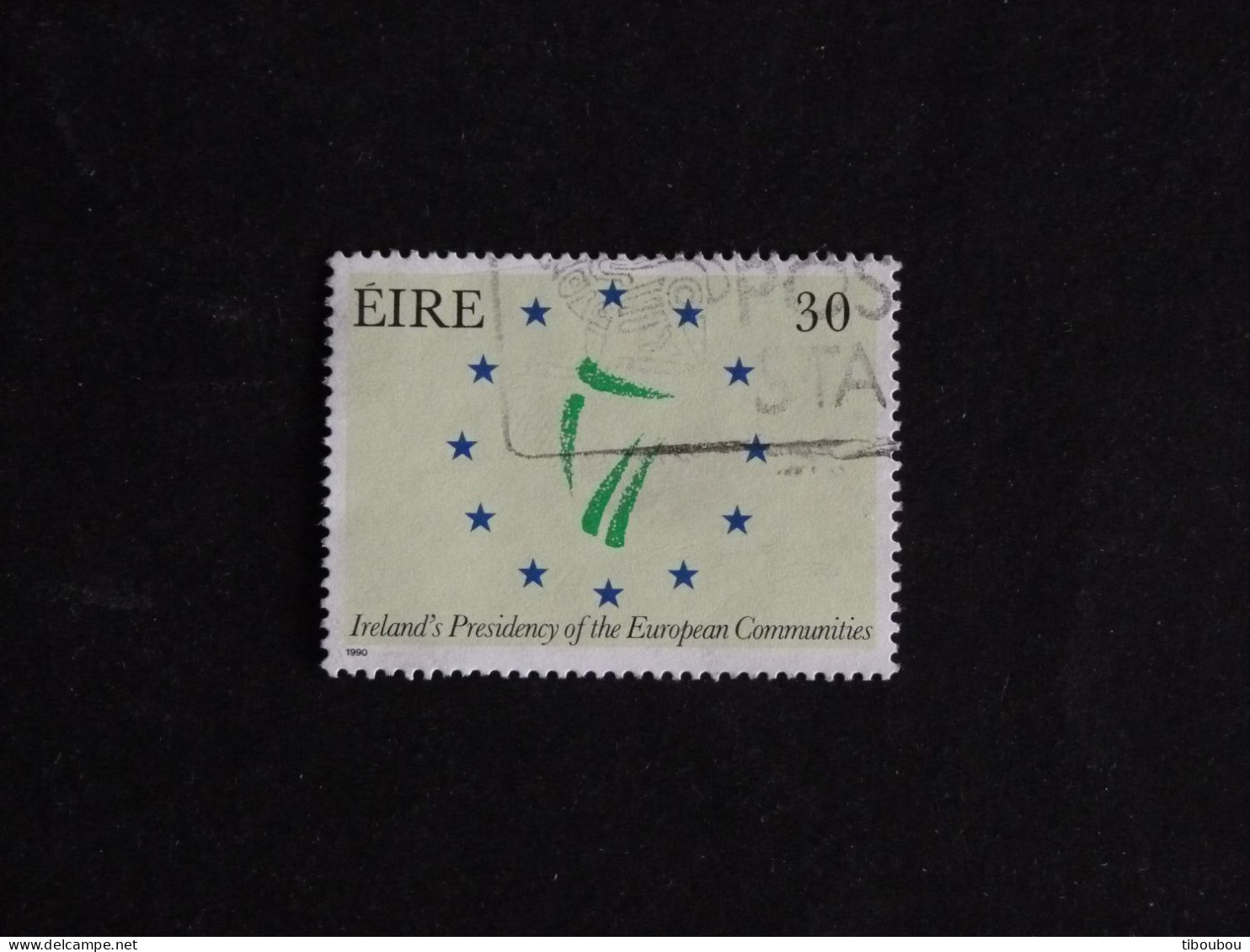 IRLANDE IRELAND EIRE YT 701 OBLITERE - PRESIDENCE CONSEIL EUROPE - Usati