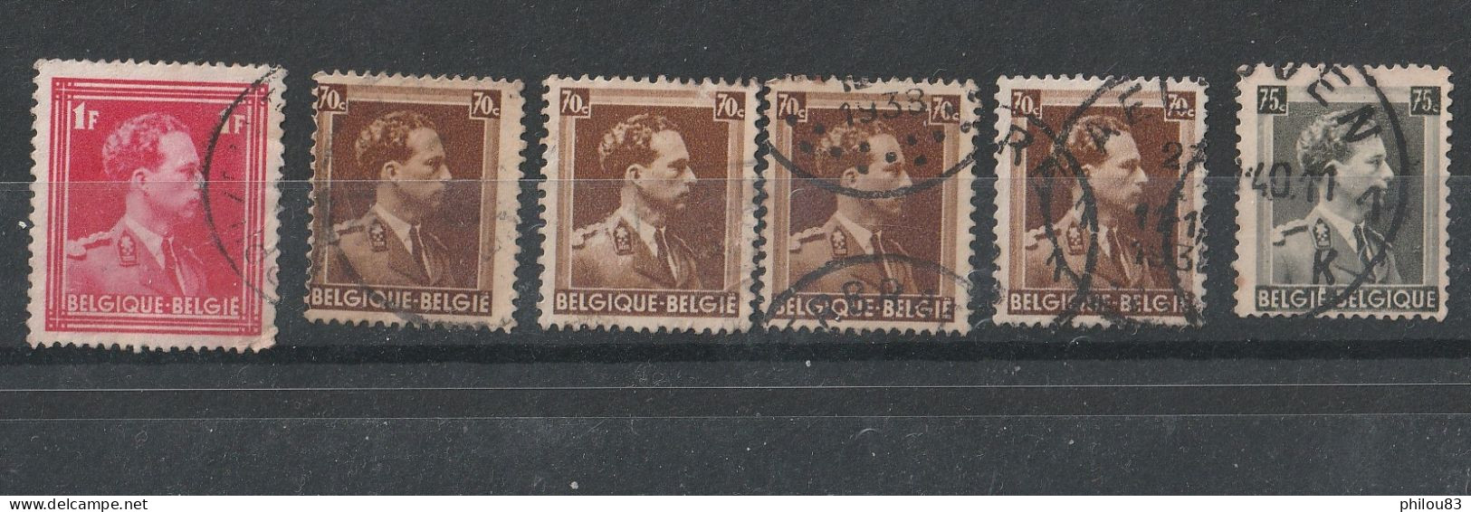 Lot YT 427-428-480 - 1934-1935 Leopold III