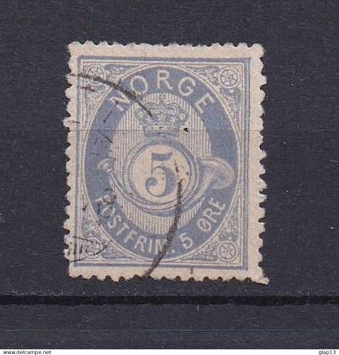 NORVEGE 1877 TIMBRE N°24 OBLITERE - Gebruikt