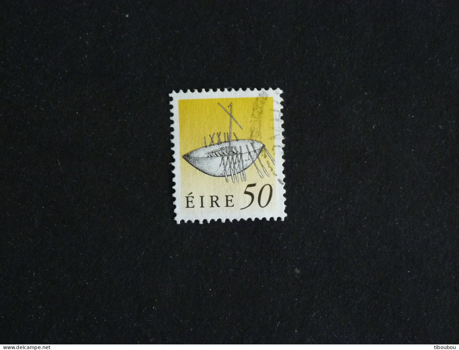 IRLANDE IRELAND EIRE YT 709 OBLITERE - BATEAU DE BROIGHTER - Used Stamps