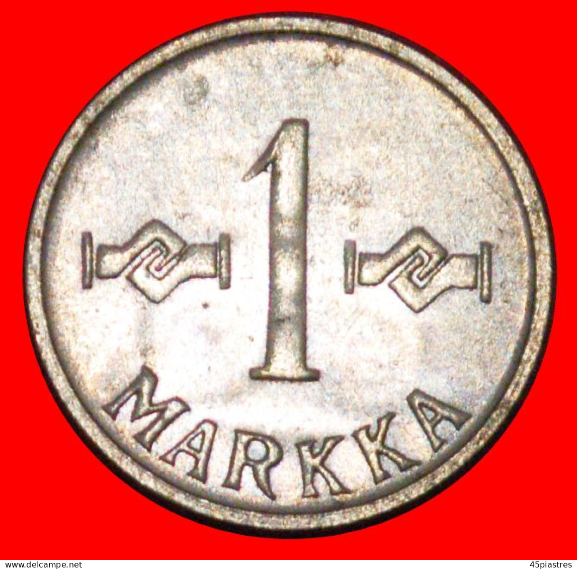 * CROSS (1952-1962): FINLAND  1 MARK 1961! · LOW START · NO RESERVE! - Finlandia