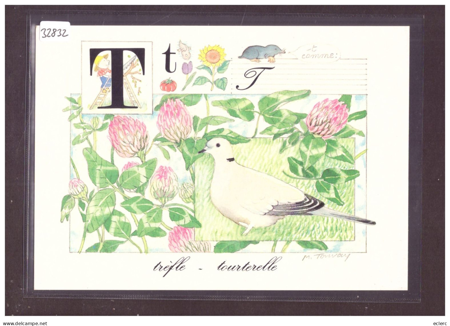 FORMAT 10x15cm - L'ALPHABET DE LA NATURE - TB - Collections & Lots