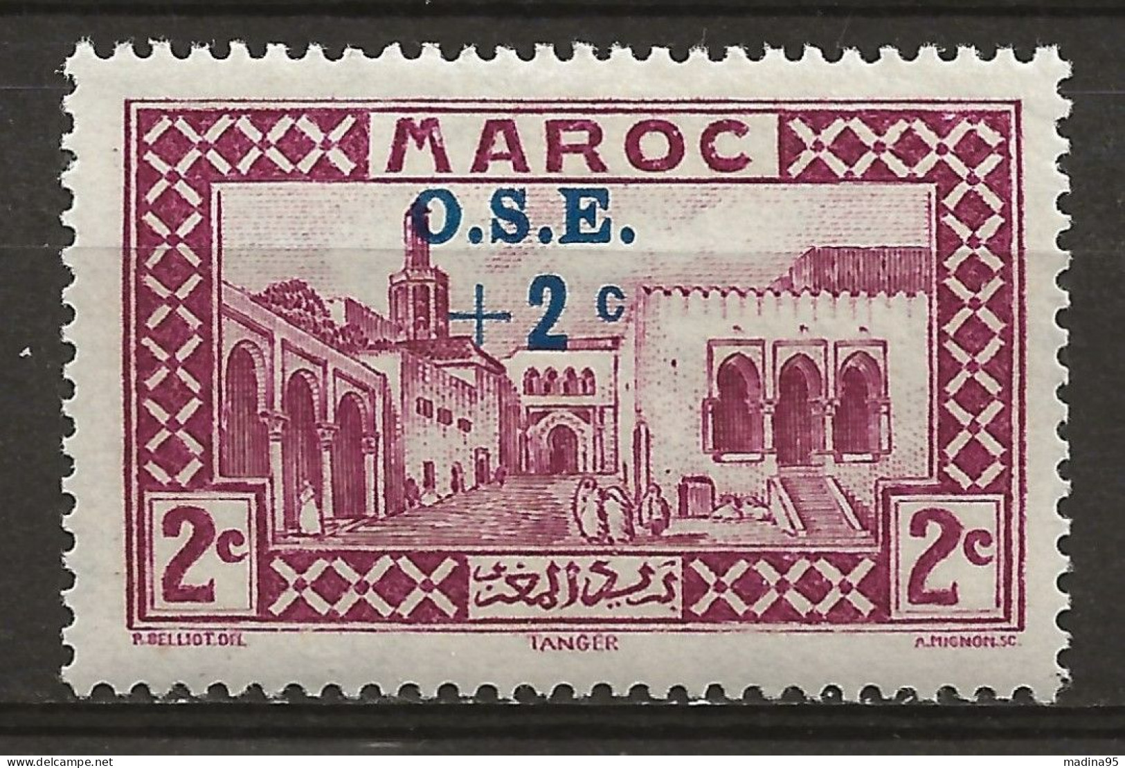 MAROC Colo:, *, N° YT 153, Ch., TB - Unused Stamps