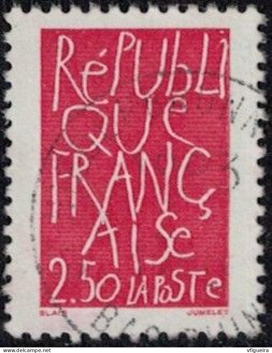 France 1992 Oblitéré Used Bicentenaire De La République Oeuvre De Jean-Charles Blais Y&T FR 2775 SU - Gebraucht