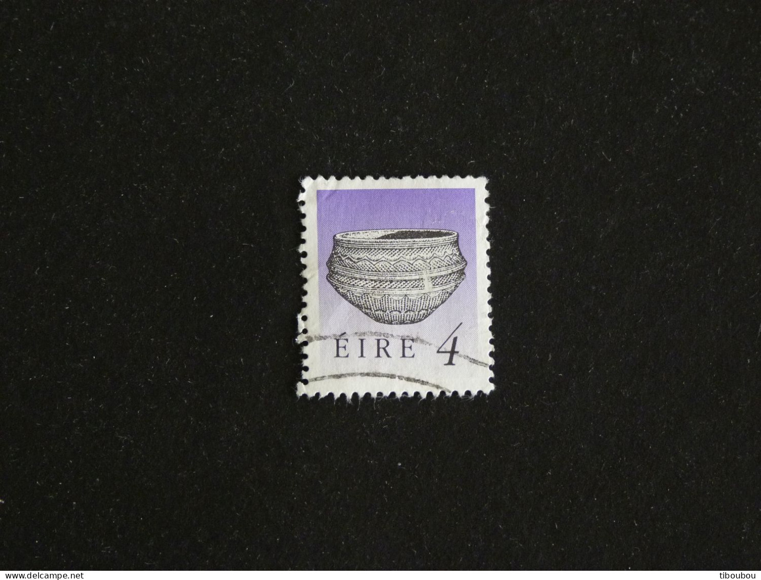 IRLANDE IRELAND EIRE YT 728 OBLITERE - VASE ALIMENTAIRE DE DUNAMASE - Used Stamps
