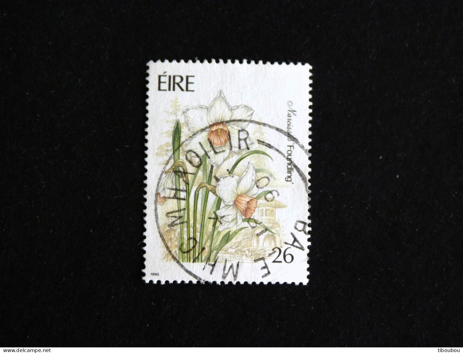 IRLANDE IRELAND EIRE YT 732 OBLITERE - NARCISSE JONQUILLE FLORE FLEUR FLOWER BLUME - Usati