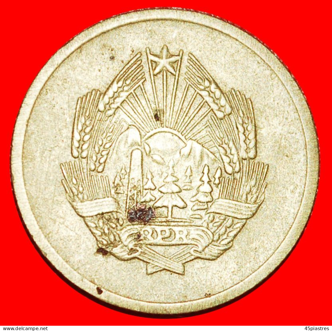 * COMMUNIST STAR (1953-1958): ROMANIA  5 BANS 1956! · LOW START · NO RESERVE! - Roemenië