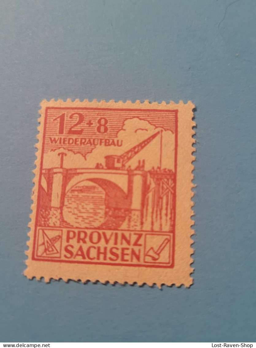 Provinz Sachsen - Wiederaufbau 12 + 8 - Used