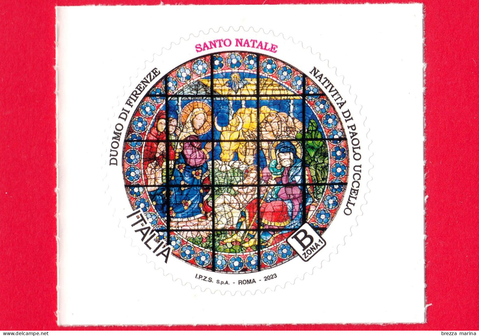 Nuovo - MNH - ITALIA - 2023 - Santo Natale – Natività Di Paolo Uccello – Duomo Di Firenze - B Zona 1 - 2021-...:  Nuovi