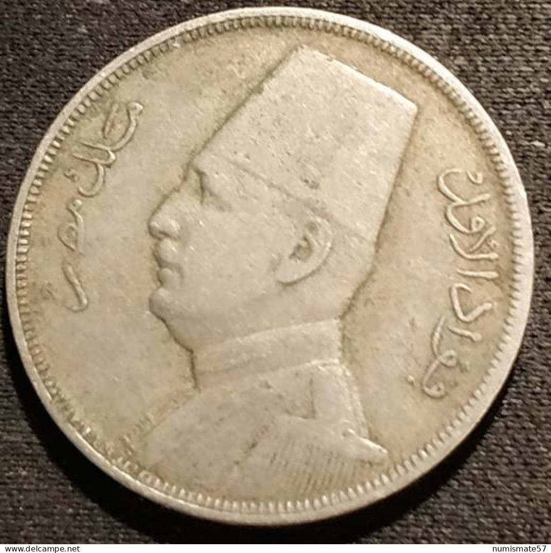 EGYPTE - EGYPT - 10 MILLIEMES 1929 ( 1348 ) - KM 347 - ( Fuad I ) - Egypte