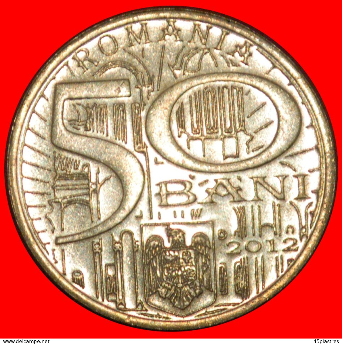 * BASARAB (1512-1521): ROMANIA  50 BANS 2012 UNC (2011-2016)! POST COMMUNIST PROPAGANDA! · LOW START · NO RESERVE! - Roemenië