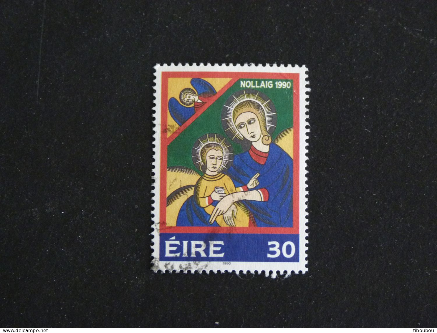 IRLANDE IRELAND EIRE YT 741 OBLITERE - NOEL CHRISTMAS / LA MER ET ENFANT - Used Stamps