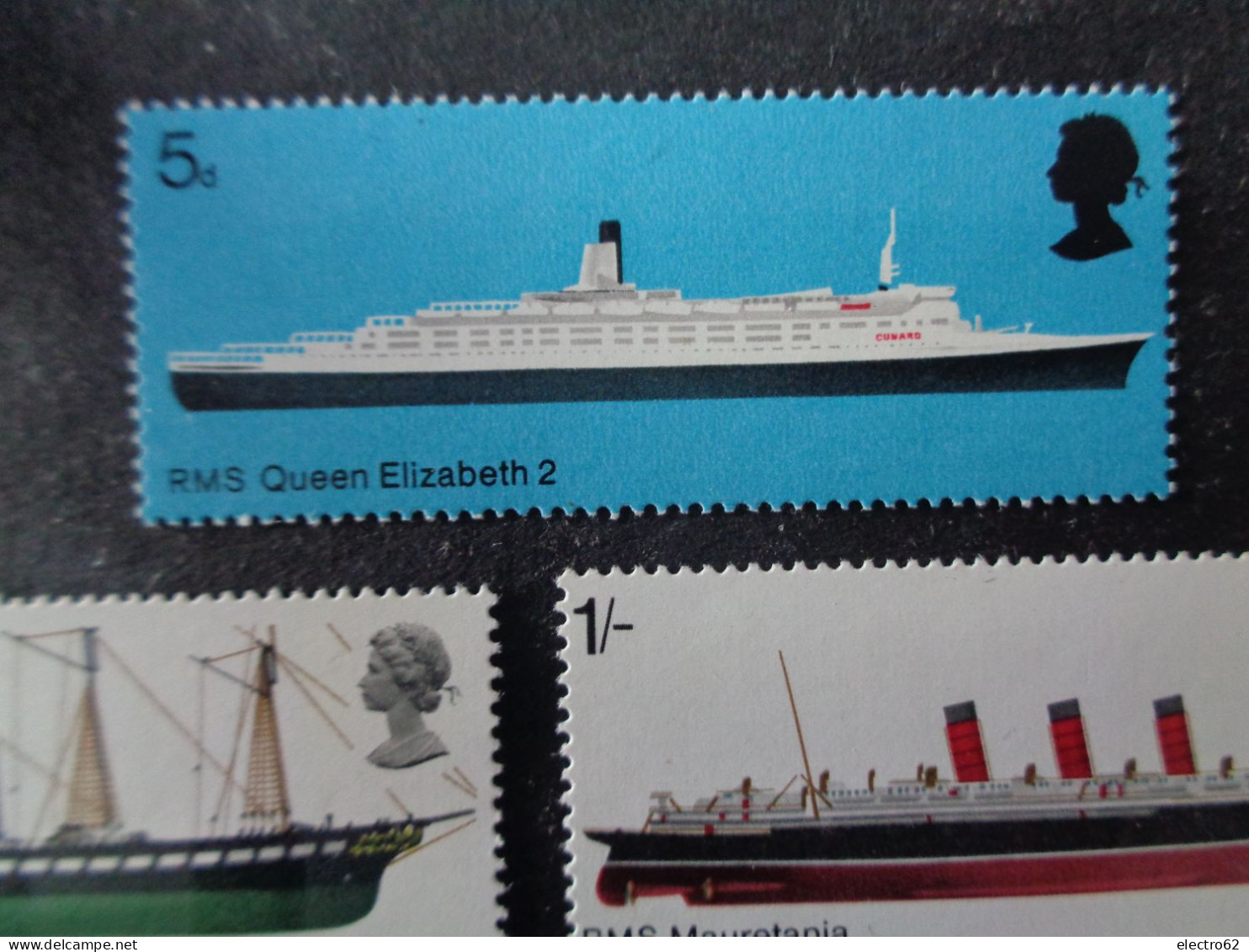 Grande Bretagne Great Britain Queen Elizabeth Galion Elizabéthain East Indiaman Cutty Sark Mauretania 1969 Neuf - Schiffe