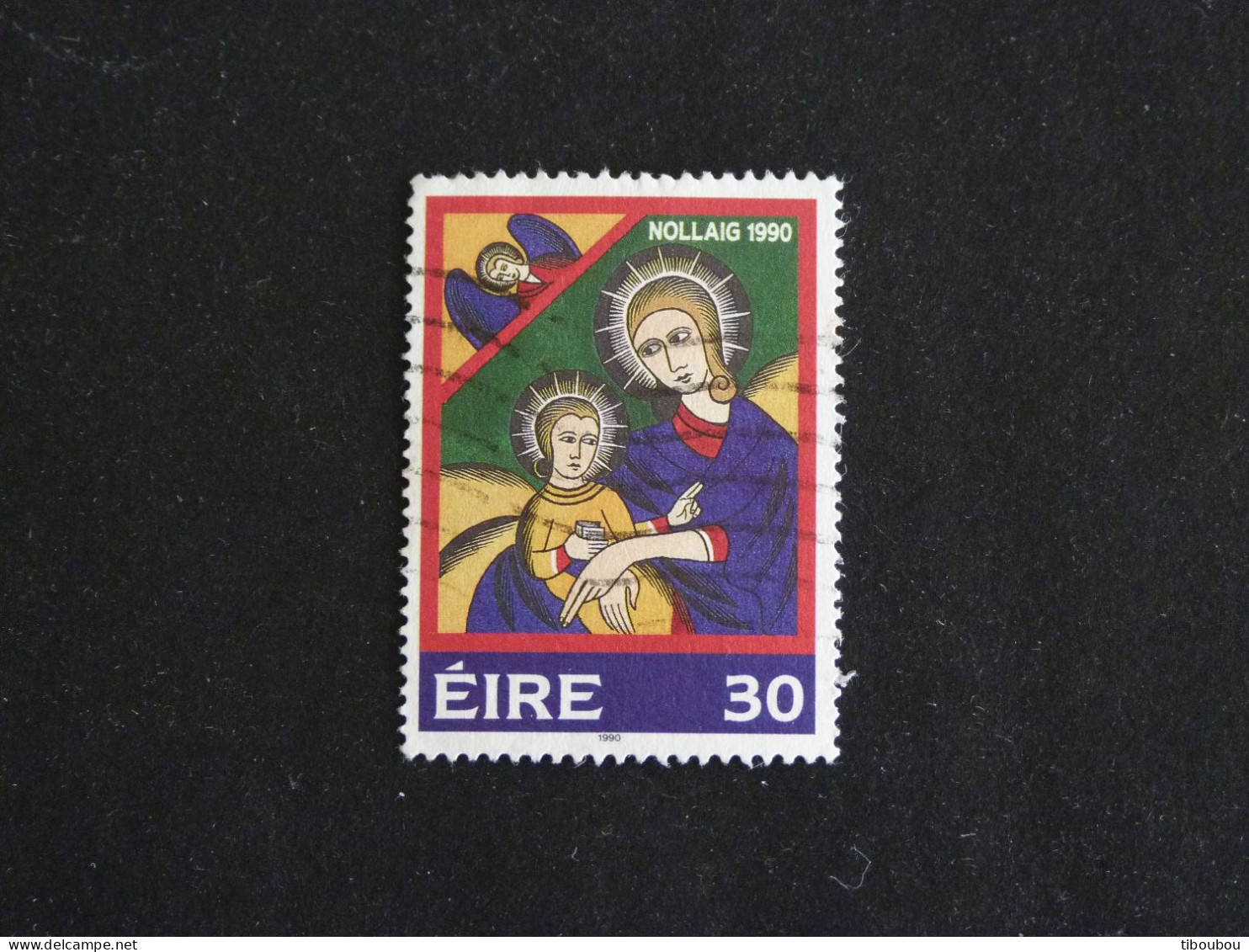 IRLANDE IRELAND EIRE YT 741 OBLITERE - NOEL CHRISTMAS / LA MER ET ENFANT - Usados