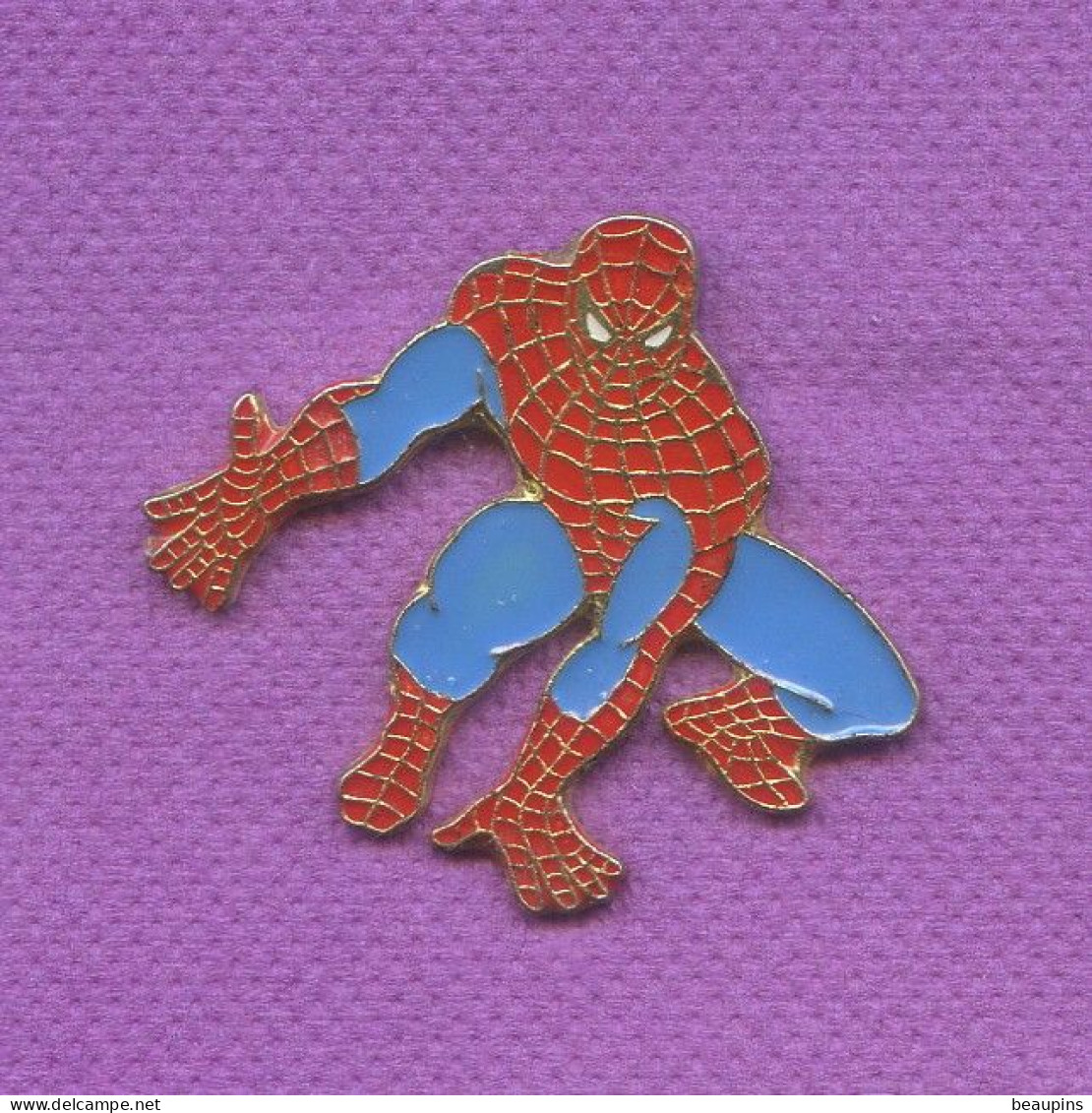 Rare Gros Pins Spiderman Marvel 1988 N102 - Comics